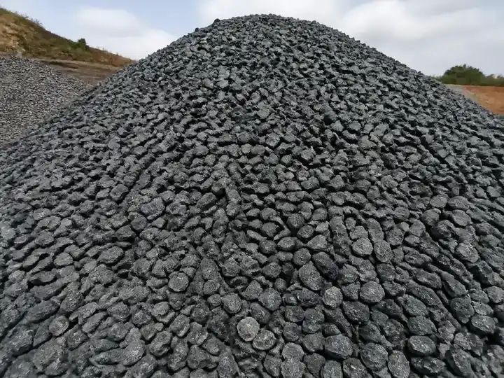 Large angular 40 millimetre crushed aggregate